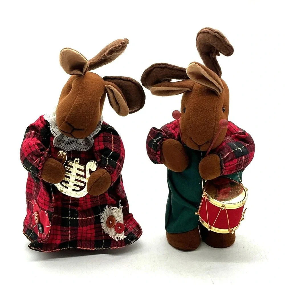 Vintage Santa's Chimney Sweeps Christmas Music Motion Reindeer Tested